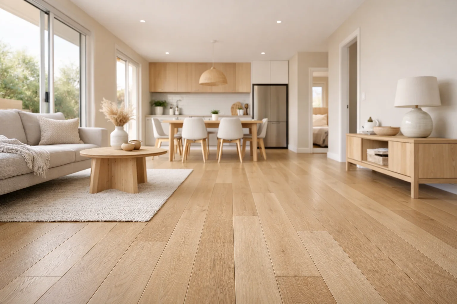 best flooring for small space