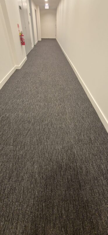 Corridor Carpet Replacement, Port Melbourne flooring project by A1 Flooring VIC